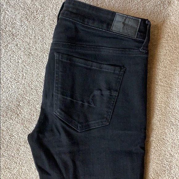American Eagle black Jeggings - Picture 2 of 5